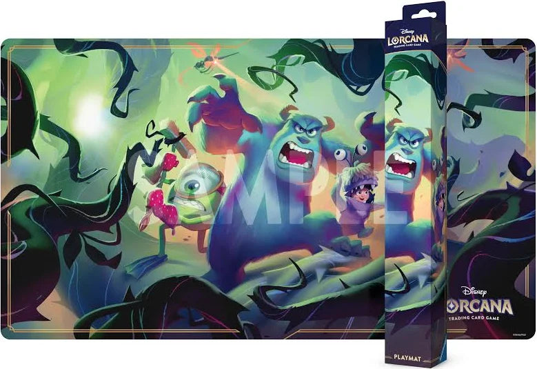 Disney Lorcana: Attack of the Vine Playmat - Mike, Sully, And Boo