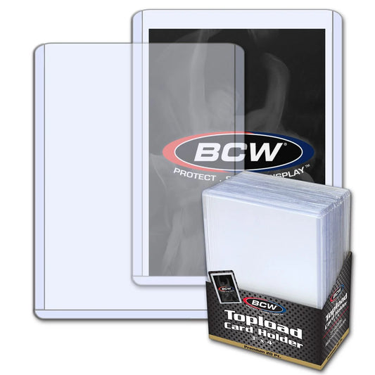 BCW: Topload Card Holder 3x4 Premium 20 Point