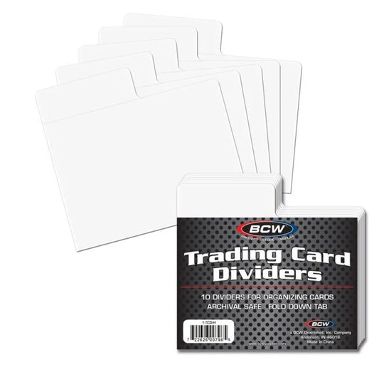 BCW: Horizontal Trading Card Dividers