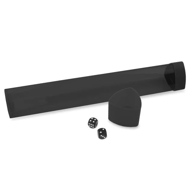 Spectrum: Playmat Tube with Dice Holder & 2 D6 Dice