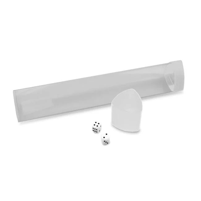 Spectrum: Playmat Tube with Dice Holder & 2 D6 Dice