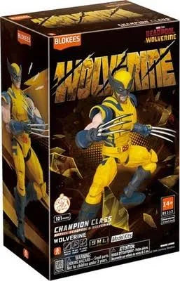 Blokees: 5.3 Inch Marvel Champion Class - Deadpool & Wolverine - Wolverine