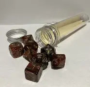 Borealis Cosmos/gold 7 Die Set
