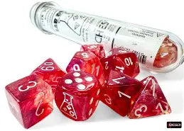 Borealis Passion/white 7-die Set
