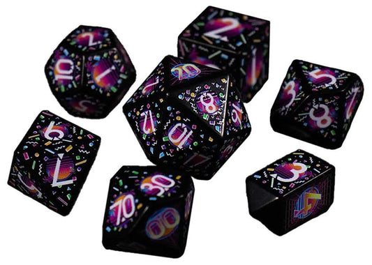 Botch 7 Set Polyhedral Dice Set - Synth Nights
