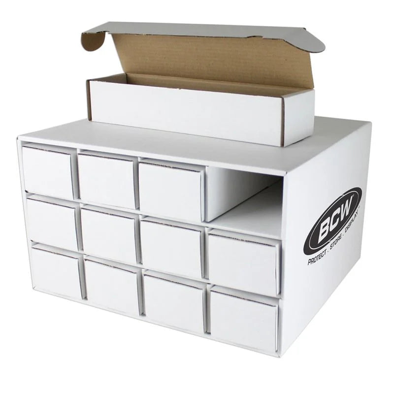 BCW Card House WITH 12 - 802 CT Boxes