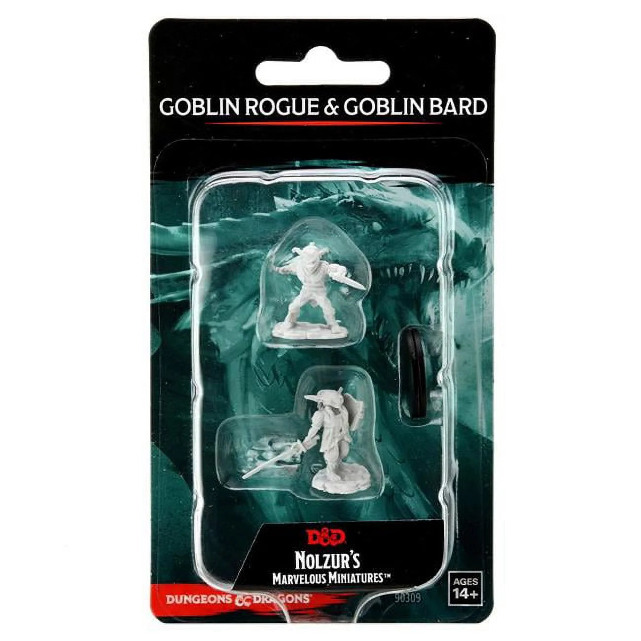 D&D Nolzur's Miniatures: Goblin Rogue & Goblin Bard