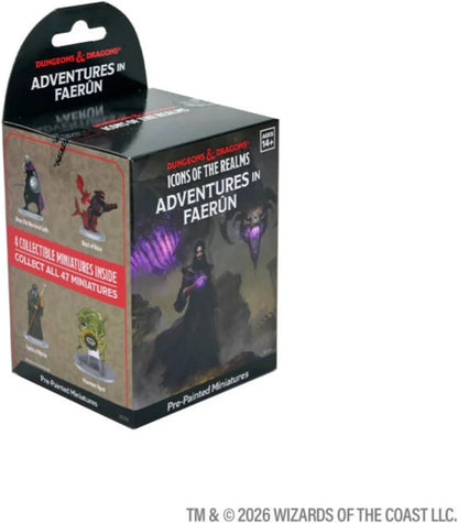 Dungeons & Dragons: Icons of the Realms - Adventures in Faerun Pre-Painted Miniatures 4-pack
