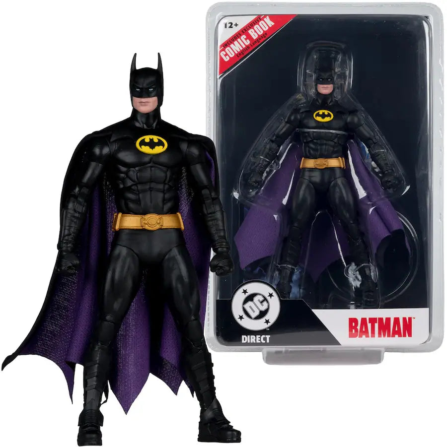 DC Direct: 7 Inch Action Figure with Comic - Batman 89