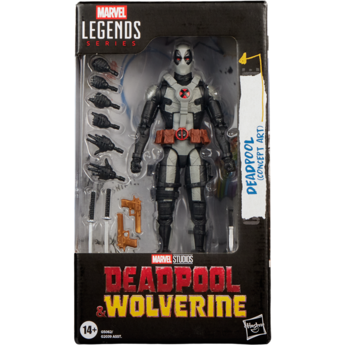 Marvel Legends Series: Action Figure - Deadpool & Wolverine - DeadPool Concept Art