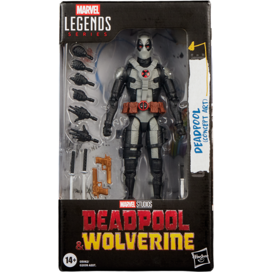 Marvel Legends Series: Action Figure - Deadpool & Wolverine - DeadPool Concept Art
