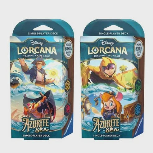 Disney Lorcana: Azurite Sea Starter Decks