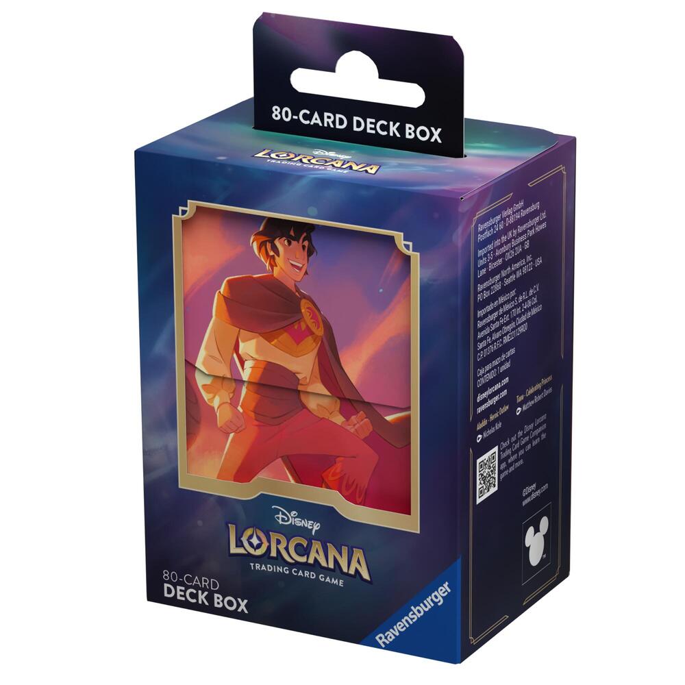 Disney Lorcana Deck Box - Shimmering Skies - Aladdin