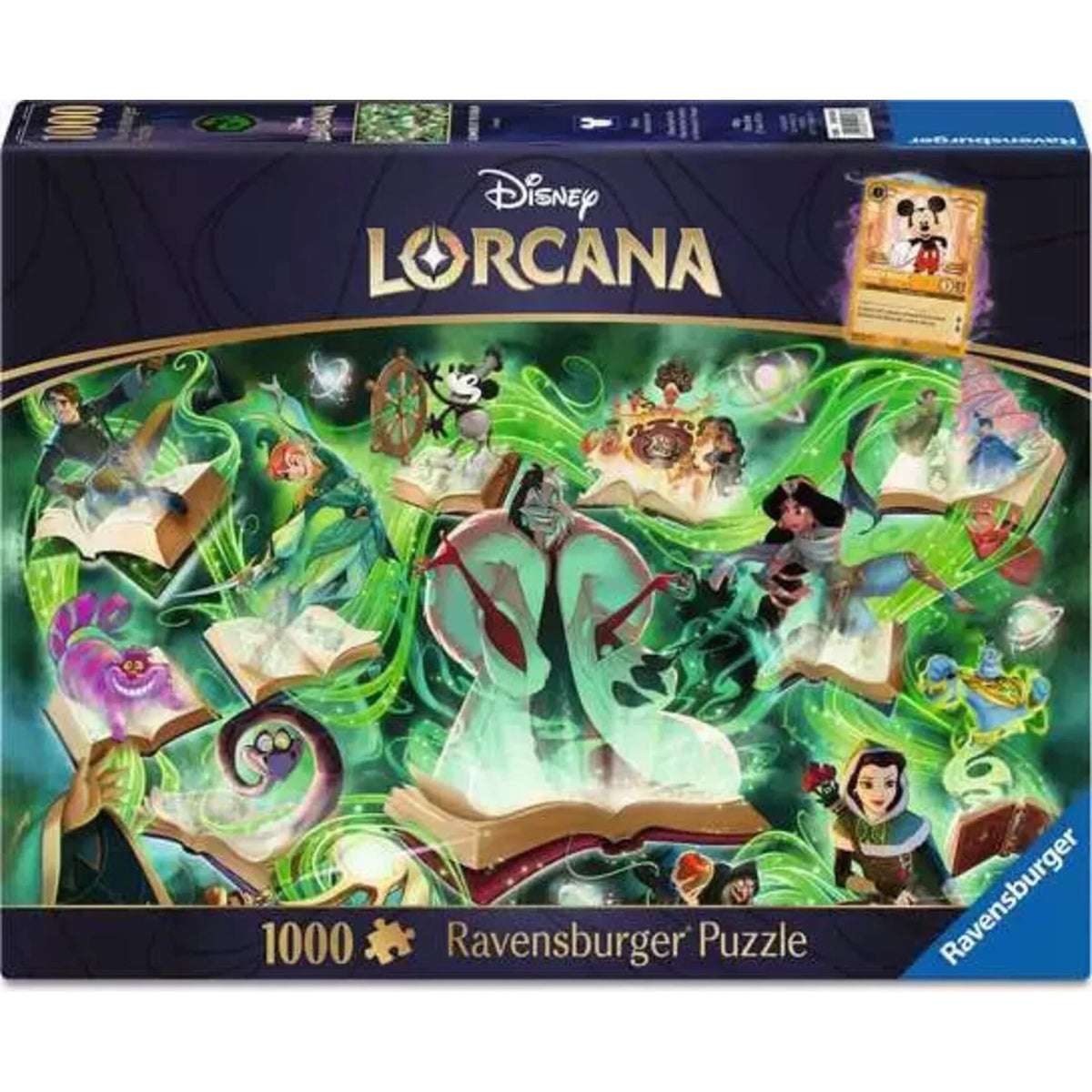 Disney Lorcana: Glimmers of the Realm Puzzle - Emerald