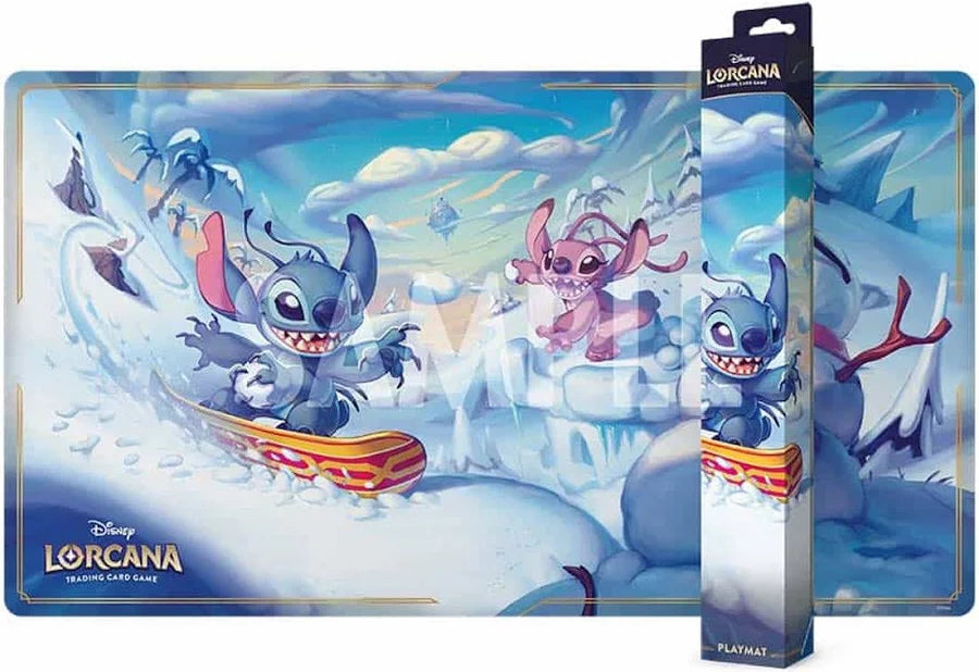 Disney Lorcana: Playmat - Snowboarding Stitch