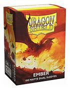 Dragon Shield 100ct Box Dual Matte Ember