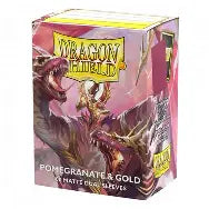 Dragon Shield 100ct Box Special Edition Red Gold