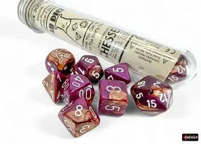 Gemini Copper Purple/white 7-die Set