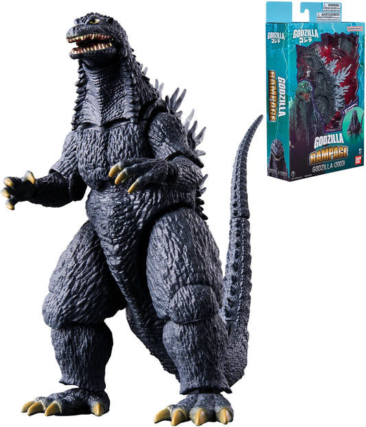 Bandai: 6 Inch Scale Action Figure Godzilla Rampage - Godzilla (2003)