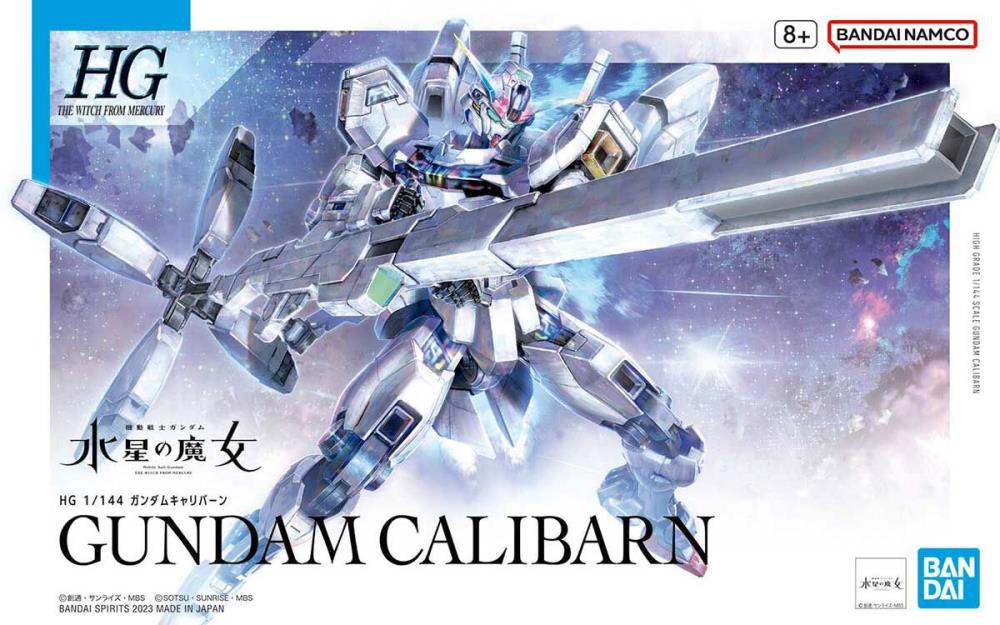 Bandai Model Kit: Gundam Witch Mercury Calibarn HG 1/144 Scale