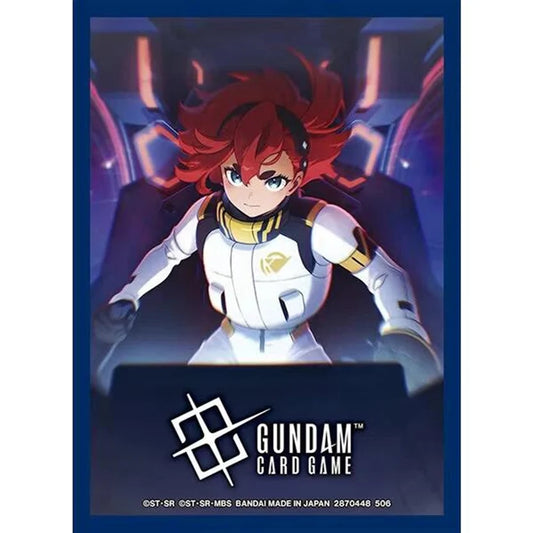 Gundam Card Sleeve: 70 Count - Suletta Mercury