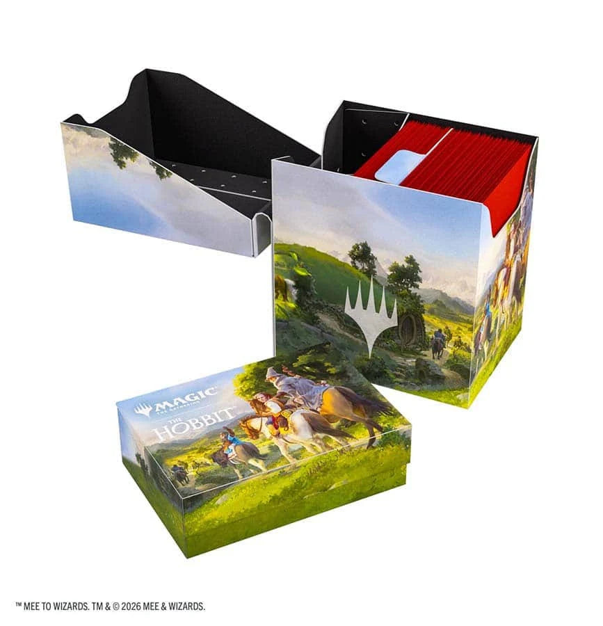 Game Genic: Soft Crate 80+ plus Token Box - The Hobbit - Leaving Hobbiton/Troup of Ponies