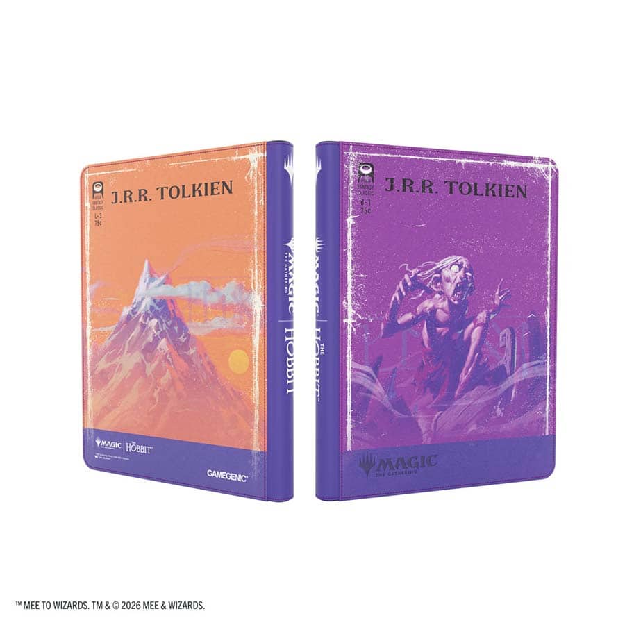 Game Genic: Zip-Up Album 18 Pocket - The Hobbit - Gollum, Riddle Master/The Lonely Mountain