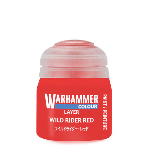 Warhammer Colour - Wild Rider Red