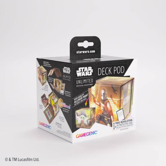 Game Genic: Star Wars Unlimited Deck Pod - The Mandalorian & Grogu