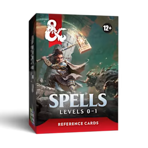 D&D: Spells Refence Cards