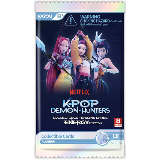 KPop Demon Hunters: Collectible Trading Cards - Energy Series 1 Booster Pack