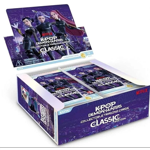 KPop Demon Hunters: Collectible Trading Cards - Classic Edition Booster Box