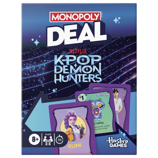 Monopoly Deal: K-Pop Demon Hunters