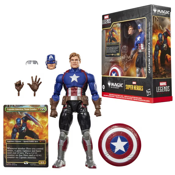 Magic The Gathering: Marvel Legends Action Figure - Captain America (Avengers Twilight)