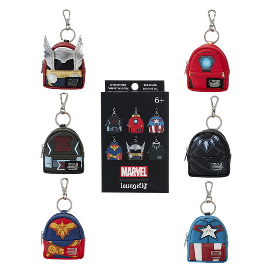 Loungefly: Marvel Mystery Box Bag Charm