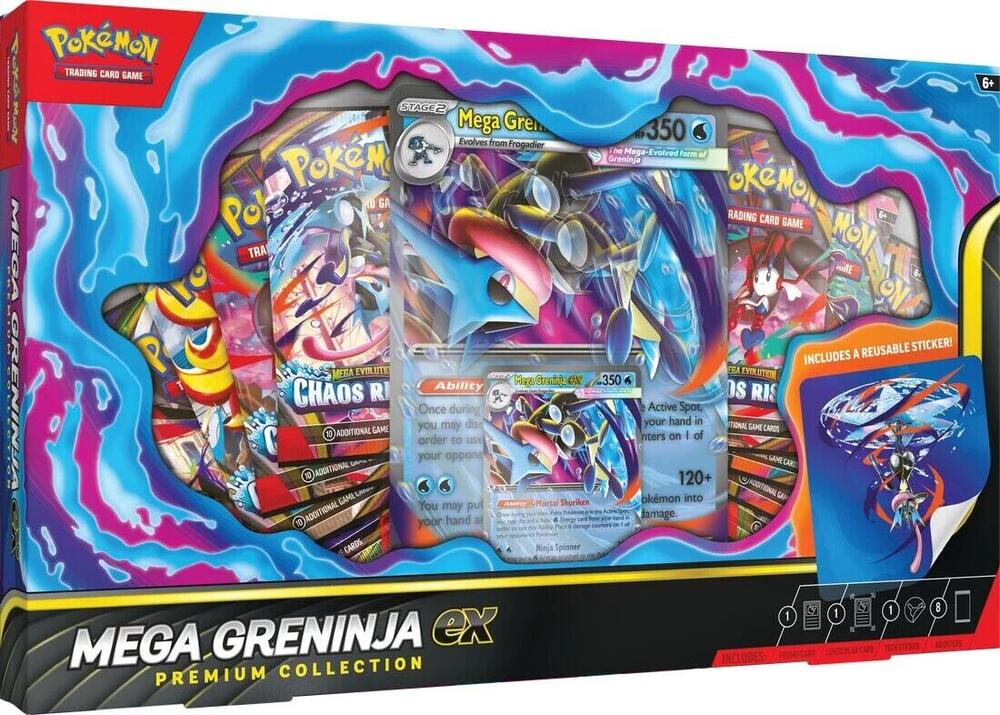 Pokemon: Mega Greninja Ex Premium Collection