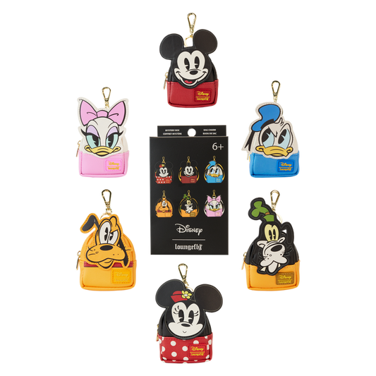 Loungefly - Disney Mickey and Friends Mystery Bag Charm Keychain