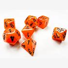 Vortex Mini 7 Die Set Orange/black