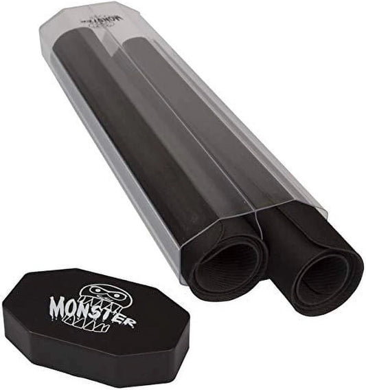 Monster: Dual Playmat Tube - Black