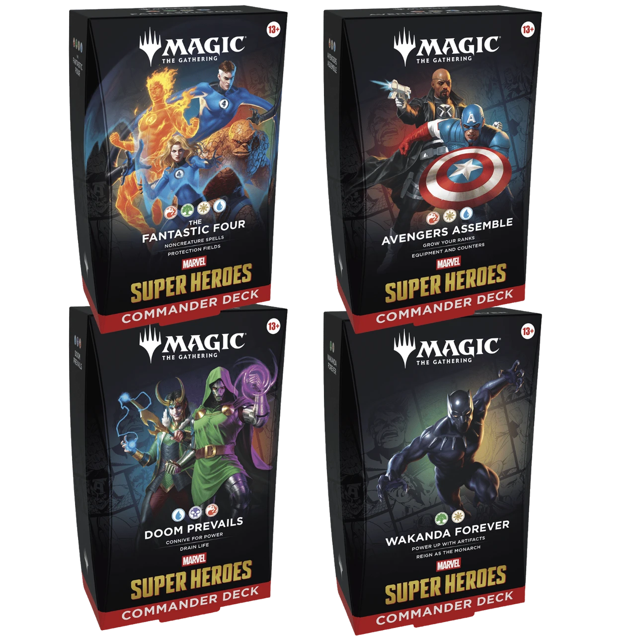 [Pre-Order] Magic The Gathering: Marvel Super Hero Commander Decks