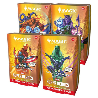 [Pre-Order] Magic The Gathering: Marvel Super Hero Collector Commander Decks