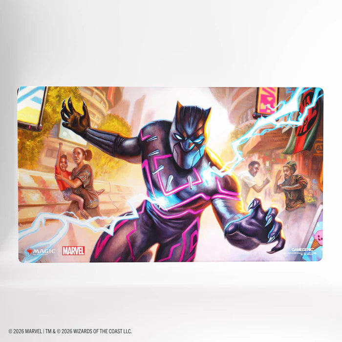 Game Genic: MTG Marvel Super Heroes Playmat Shiny Surface - Striking Black Panther