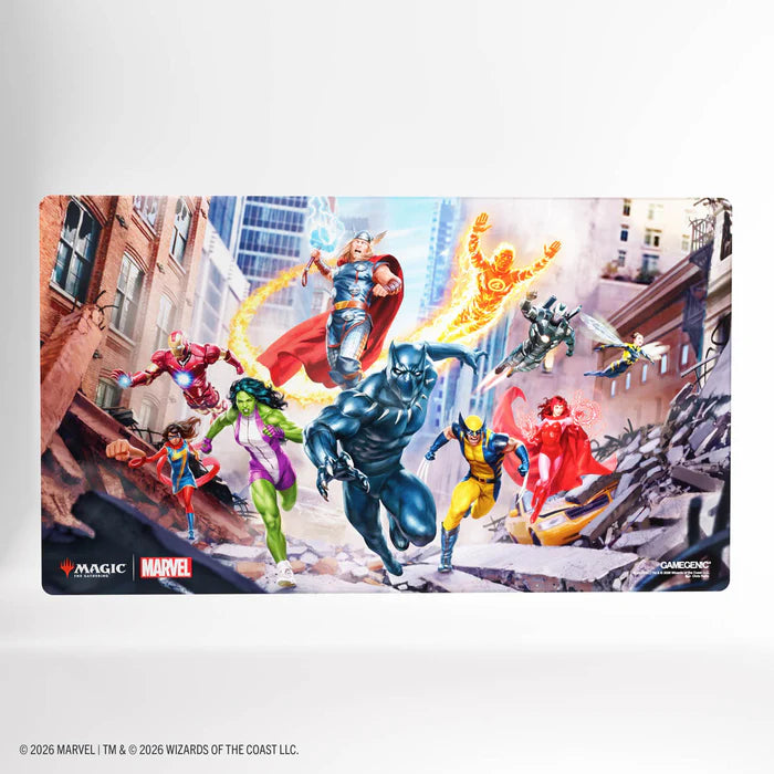 Game Genic: MTG Marvel Super Heroes Playmat Shiny Surface - Marvel Super Heroes