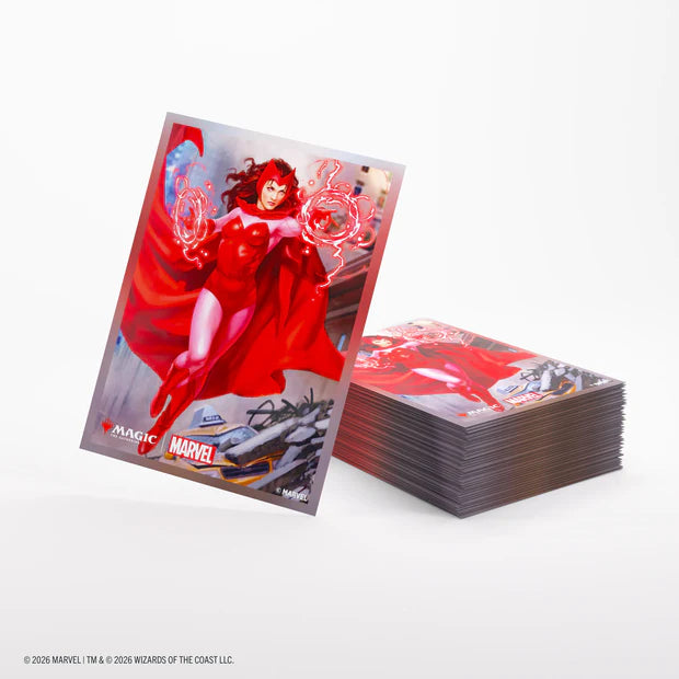 Game Genic: Mtg Marvel Super Heroes 105 Sleeves - The Scarlet Witch