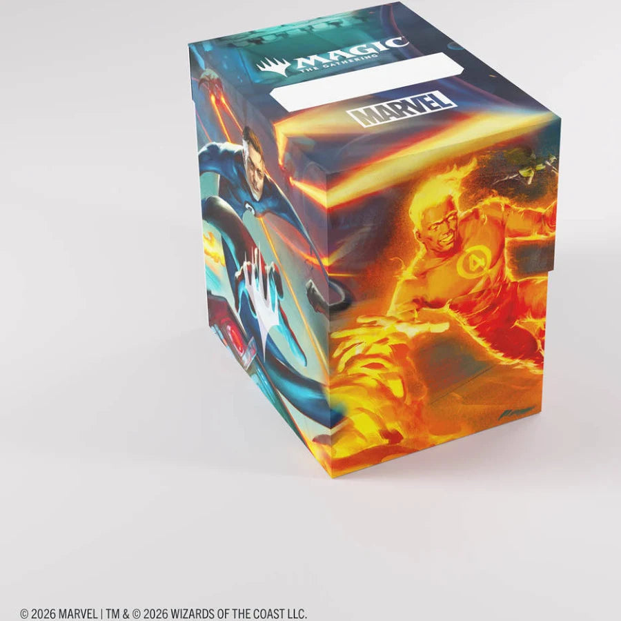 Game Genic: MTG Marvel Super Heroes Soft Dynacrate 100+XL - Fantastic Four Unleashed