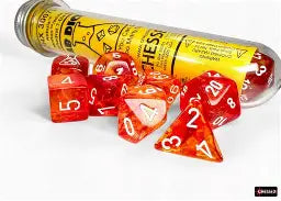 Nebula Molten/white 7-die Set