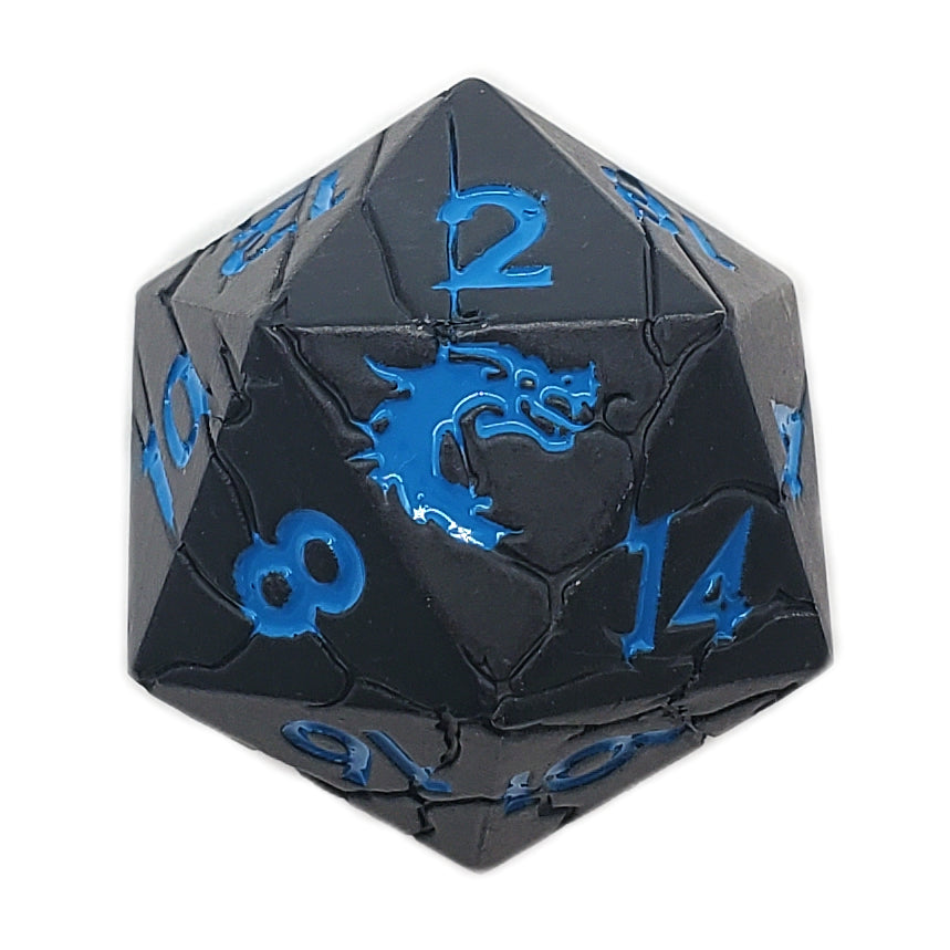Old School Dice: Metal D20 Singles
