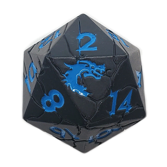 Old School Dice: Metal D20 Singles