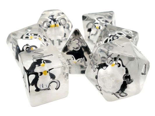 Old School Dice Animal Kingdom - Penguin