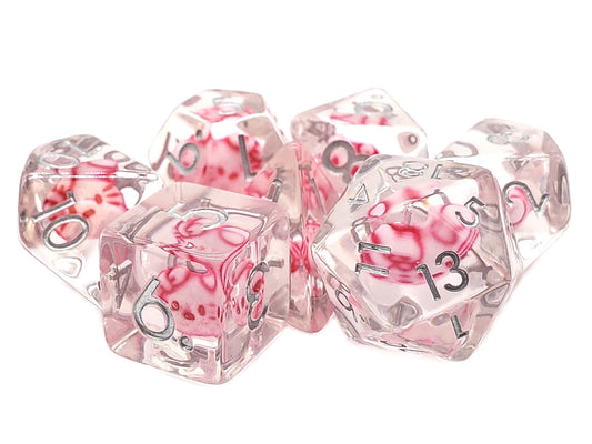 Old School Dice Animal Kingdom - Puffrect Pink Cat